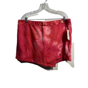 silverwear womens pink skort size XXL 2XL shorts skirt